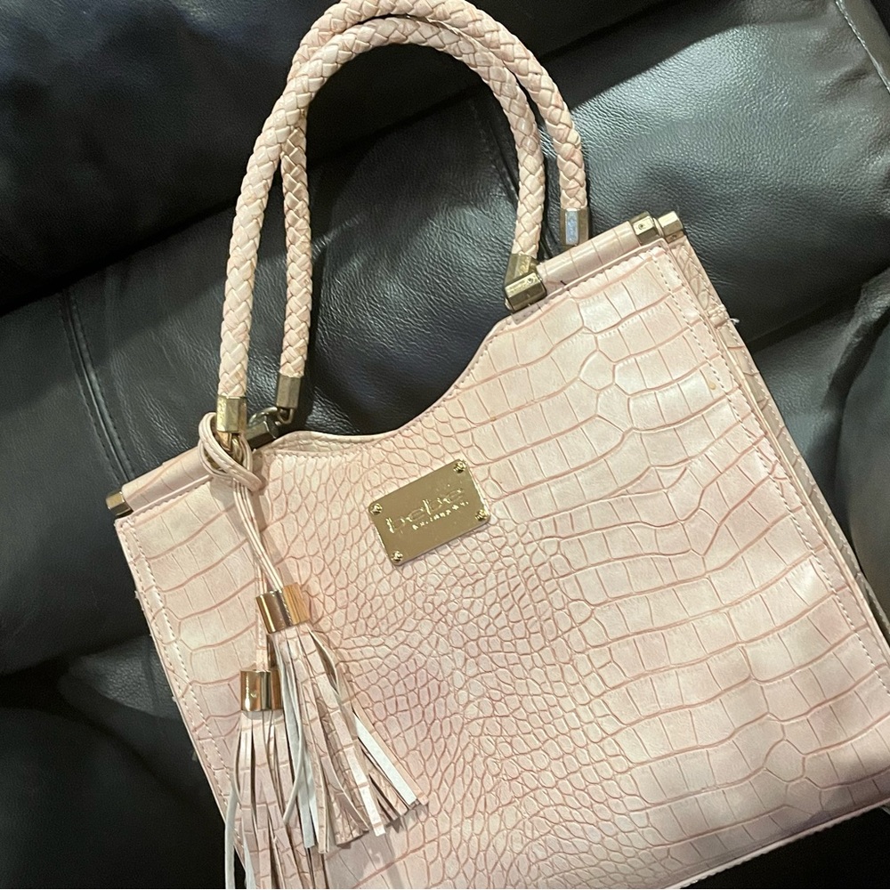 Pink BeBe shoulder bag.